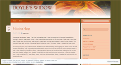 Desktop Screenshot of doyleswidow.wordpress.com