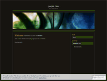 Tablet Screenshot of paganclan.wordpress.com