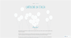 Desktop Screenshot of cartolinedaitalia.wordpress.com