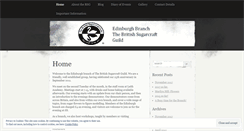 Desktop Screenshot of edinburghbsg.wordpress.com