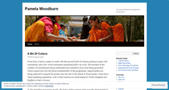 Desktop Screenshot of pamelawoodburn.wordpress.com