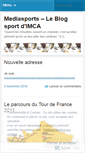 Mobile Screenshot of mediasportsimca.wordpress.com