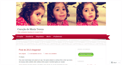 Desktop Screenshot of coracaodemariatereza.wordpress.com