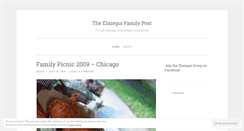 Desktop Screenshot of elazegui.wordpress.com