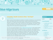Tablet Screenshot of blueridgetours.wordpress.com