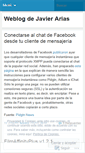 Mobile Screenshot of javierarias.wordpress.com