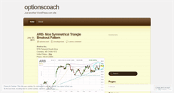 Desktop Screenshot of optionscoach.wordpress.com