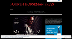 Desktop Screenshot of fourthhorsemanpress.wordpress.com