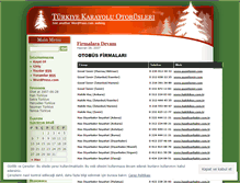 Tablet Screenshot of otobuscu.wordpress.com