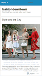 Mobile Screenshot of fashiondowntown.wordpress.com