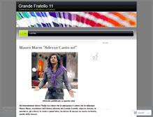 Tablet Screenshot of grandefratello11.wordpress.com
