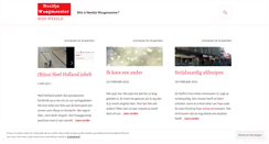 Desktop Screenshot of nwaagmeester.wordpress.com