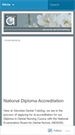 Mobile Screenshot of absolutedentaltraining.wordpress.com