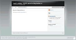 Desktop Screenshot of ionelmc.wordpress.com