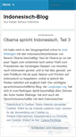 Mobile Screenshot of indonesischblog.wordpress.com