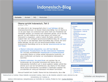 Tablet Screenshot of indonesischblog.wordpress.com