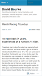 Mobile Screenshot of davidbourkeblog.wordpress.com
