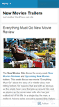 Mobile Screenshot of newmoviessites.wordpress.com