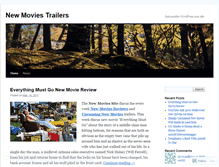 Tablet Screenshot of newmoviessites.wordpress.com