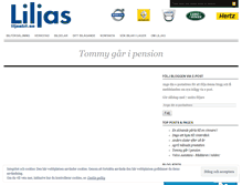 Tablet Screenshot of liljasbil.wordpress.com