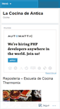 Mobile Screenshot of antica.wordpress.com