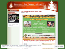 Tablet Screenshot of paradeoflights.wordpress.com