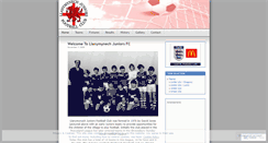 Desktop Screenshot of llanymynechjuniorsfc.wordpress.com