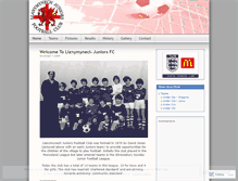 Tablet Screenshot of llanymynechjuniorsfc.wordpress.com