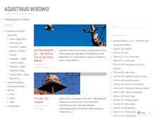 Tablet Screenshot of agustinuswibowo.wordpress.com