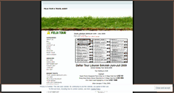 Desktop Screenshot of feliatour.wordpress.com