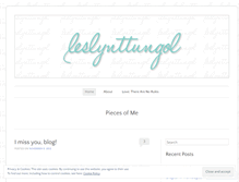 Tablet Screenshot of leslynttungol.wordpress.com
