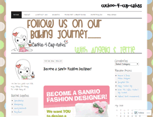 Tablet Screenshot of cuckoo4cupcakes.wordpress.com