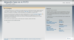 Desktop Screenshot of alejandrosanzesreputo.wordpress.com