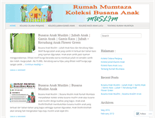 Tablet Screenshot of busanaanakanak.wordpress.com