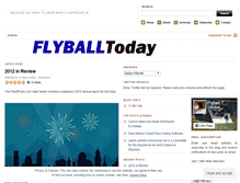 Tablet Screenshot of flyballtoday.wordpress.com