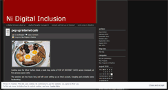 Desktop Screenshot of nidigitalinclude.wordpress.com