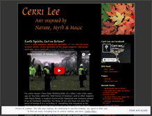 Tablet Screenshot of cerrilee.wordpress.com