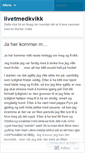 Mobile Screenshot of livetmedkvikk.wordpress.com