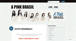 Desktop Screenshot of apinkbr.wordpress.com