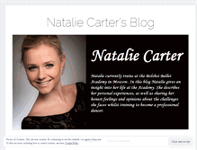 Tablet Screenshot of natcarter.wordpress.com