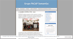 Desktop Screenshot of grupopacapmadrid.wordpress.com