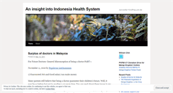 Desktop Screenshot of indonesiahealth.wordpress.com