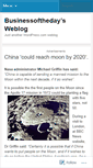 Mobile Screenshot of businessoftheday.wordpress.com