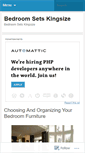Mobile Screenshot of bedroomallsets.wordpress.com