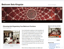 Tablet Screenshot of bedroomallsets.wordpress.com