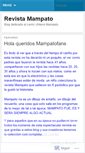 Mobile Screenshot of mampato.wordpress.com