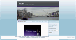 Desktop Screenshot of irishmba.wordpress.com