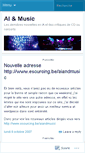 Mobile Screenshot of aiandmusic.wordpress.com