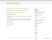 Tablet Screenshot of moremoneytoday.wordpress.com