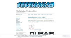 Desktop Screenshot of fettkakao.wordpress.com